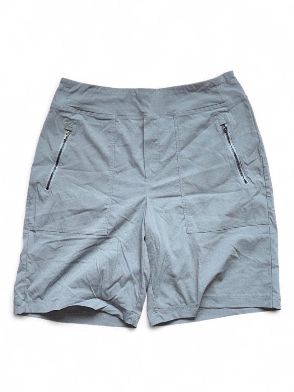 Athleta Gray Trekkie North Bermuda Shorts size 8